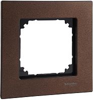 Рамка универсальная Schneider Electric Merten M-Elegance 1-м. дерево орех  картинка